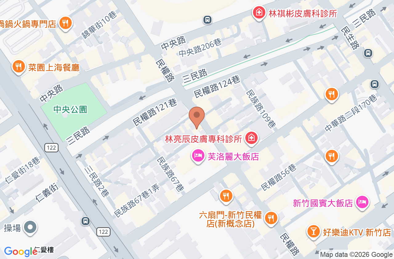 敦品牙醫診所 位置地圖