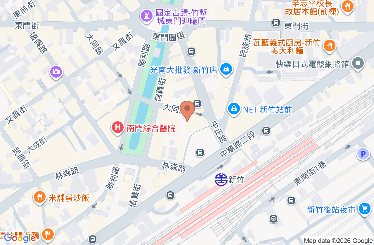 達觀牙醫診所 位置地圖