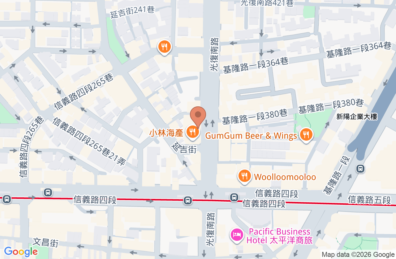 漢光牙醫診所 位置地圖