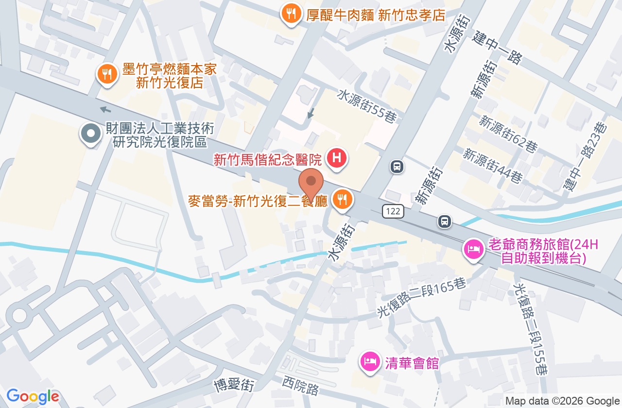 森源牙醫診所 位置地圖