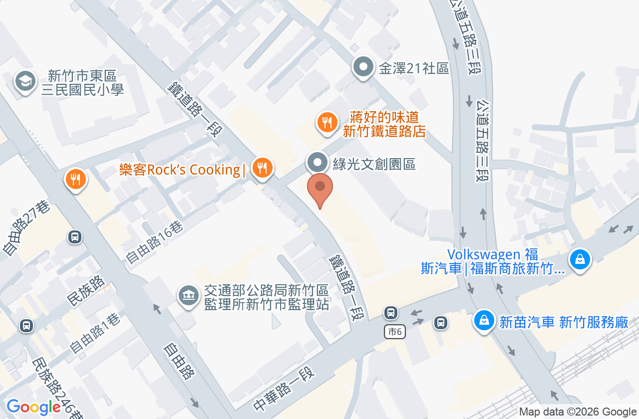 詠美牙醫診所 位置地圖