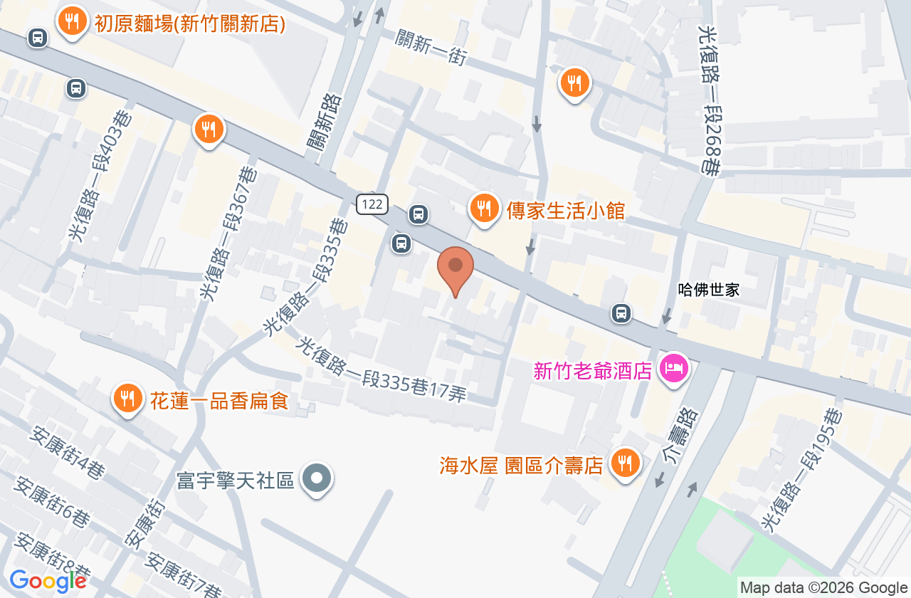 園區牙醫診所 位置地圖