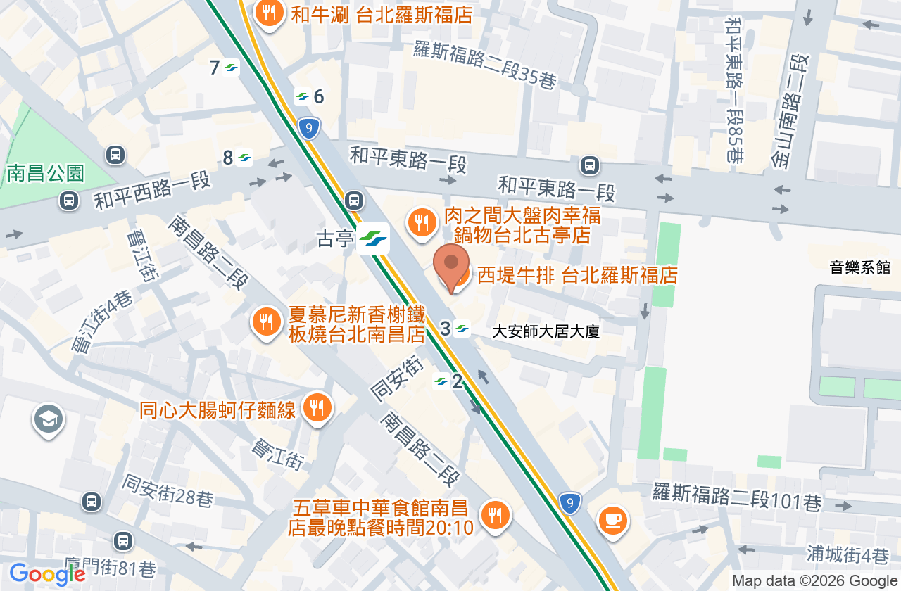 惠群牙醫診所 位置地圖
