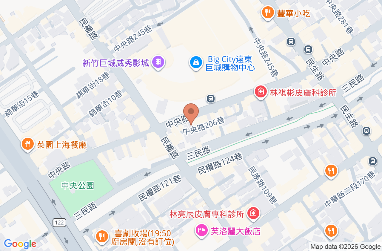 星悅精品牙醫診所 位置地圖