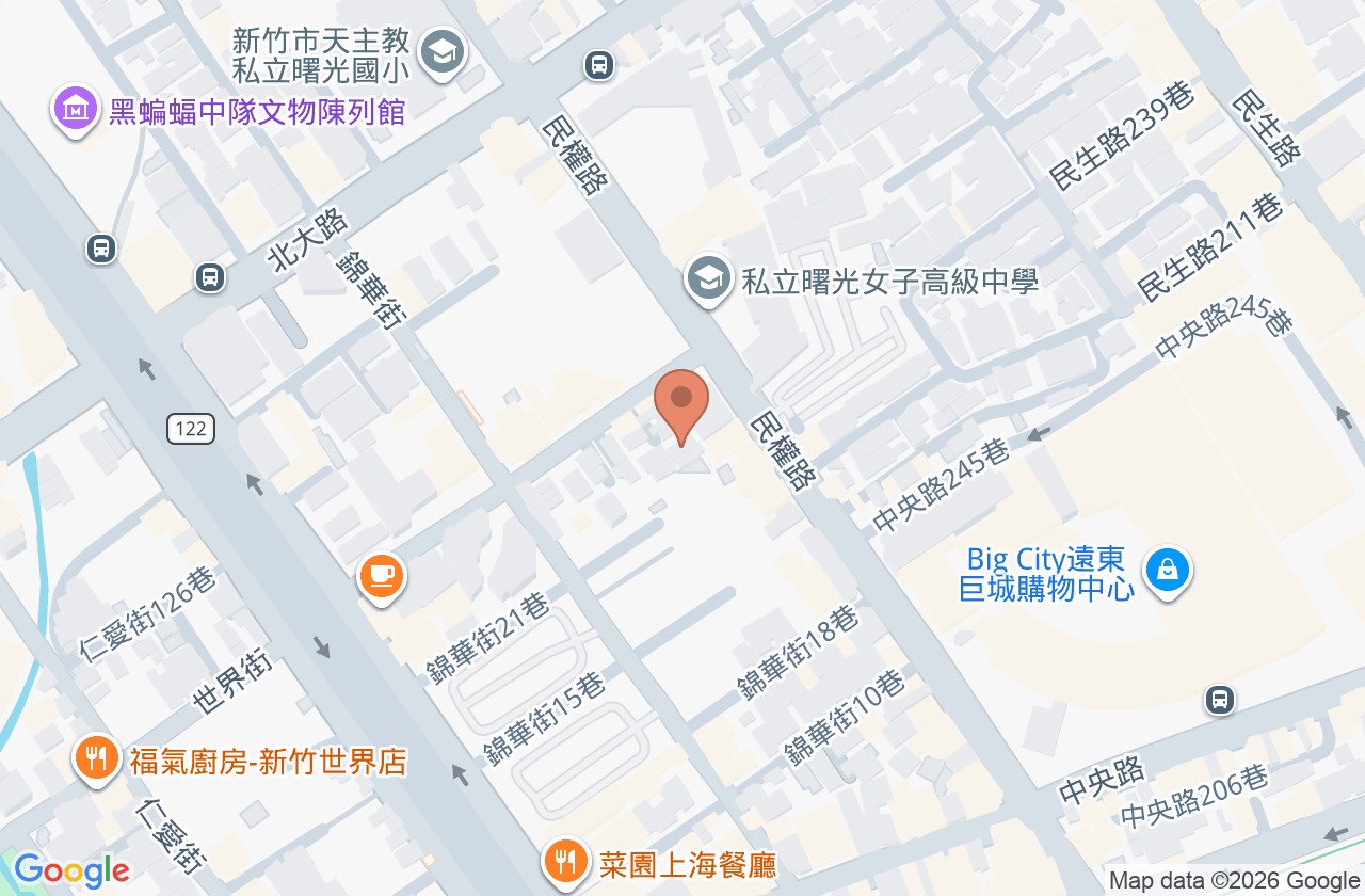 蔚然美學牙醫診所 位置地圖