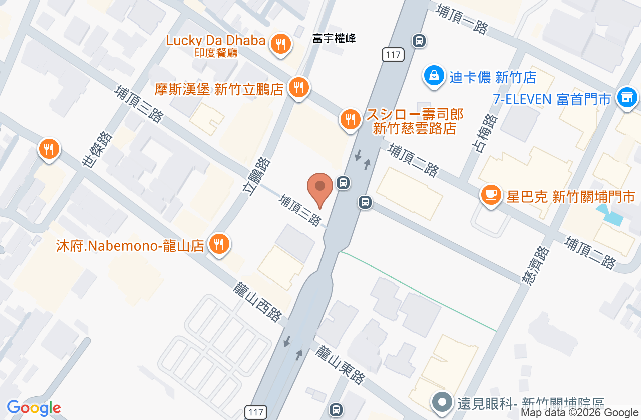 明亮牙醫診所 位置地圖