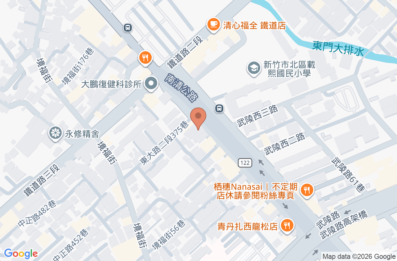 東大牙醫診所 位置地圖