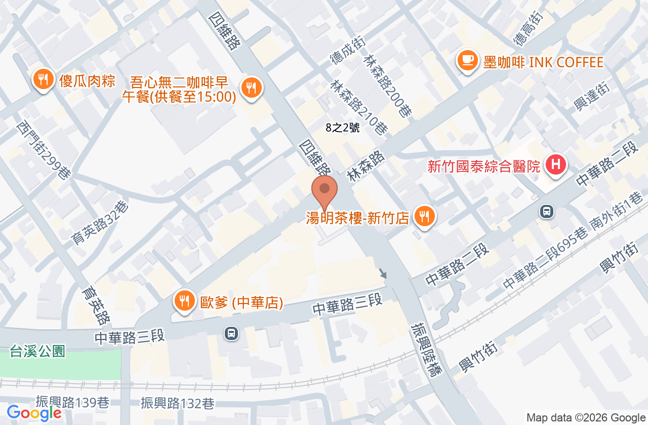 冠傑牙醫診所 位置地圖