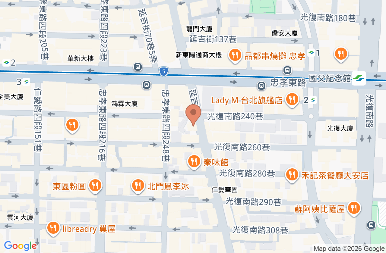 超仁牙醫診所 位置地圖