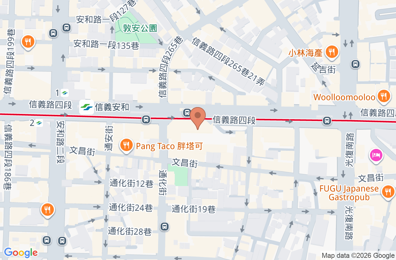 敦里牙醫診所 位置地圖