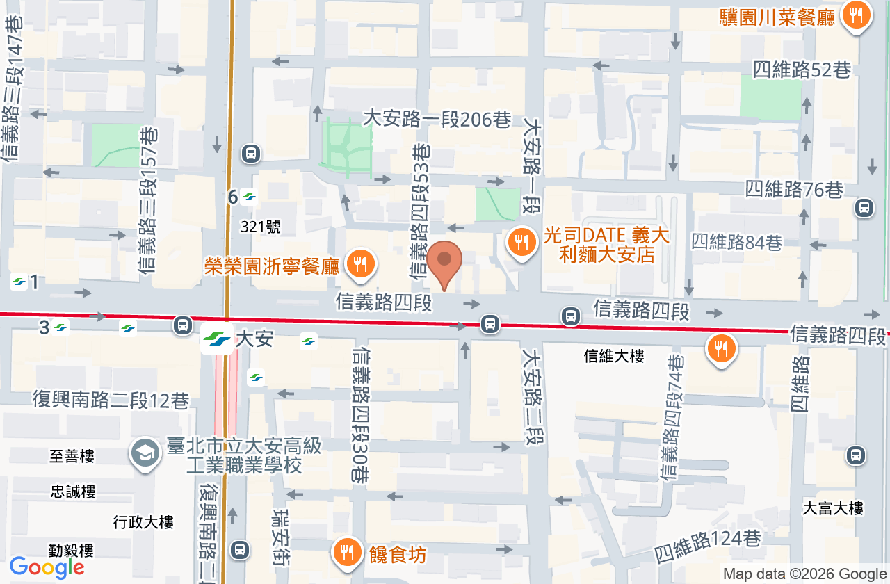 復安牙醫診所 位置地圖