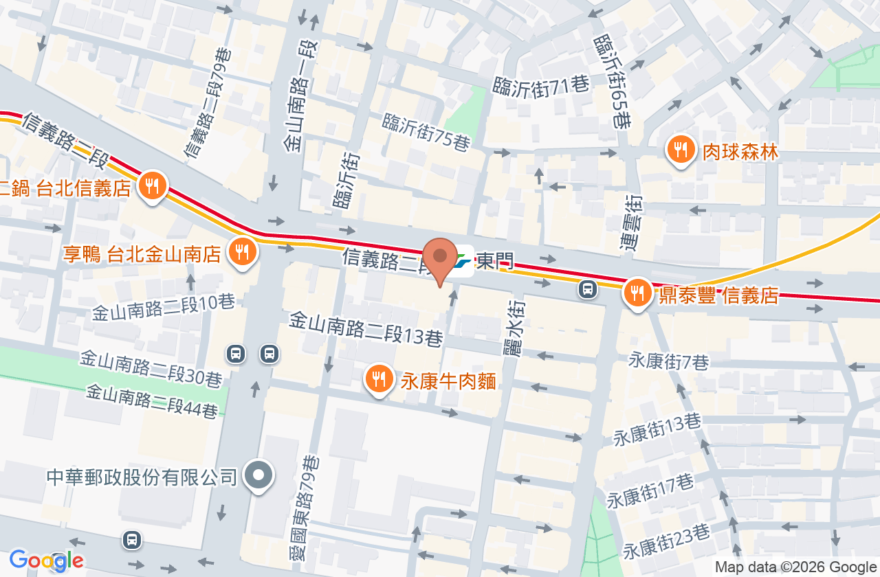 信義牙醫診所 位置地圖