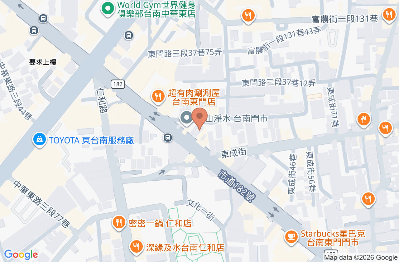 張牙醫診所 位置地圖