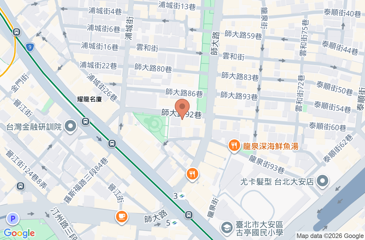 采悅牙醫診所 位置地圖