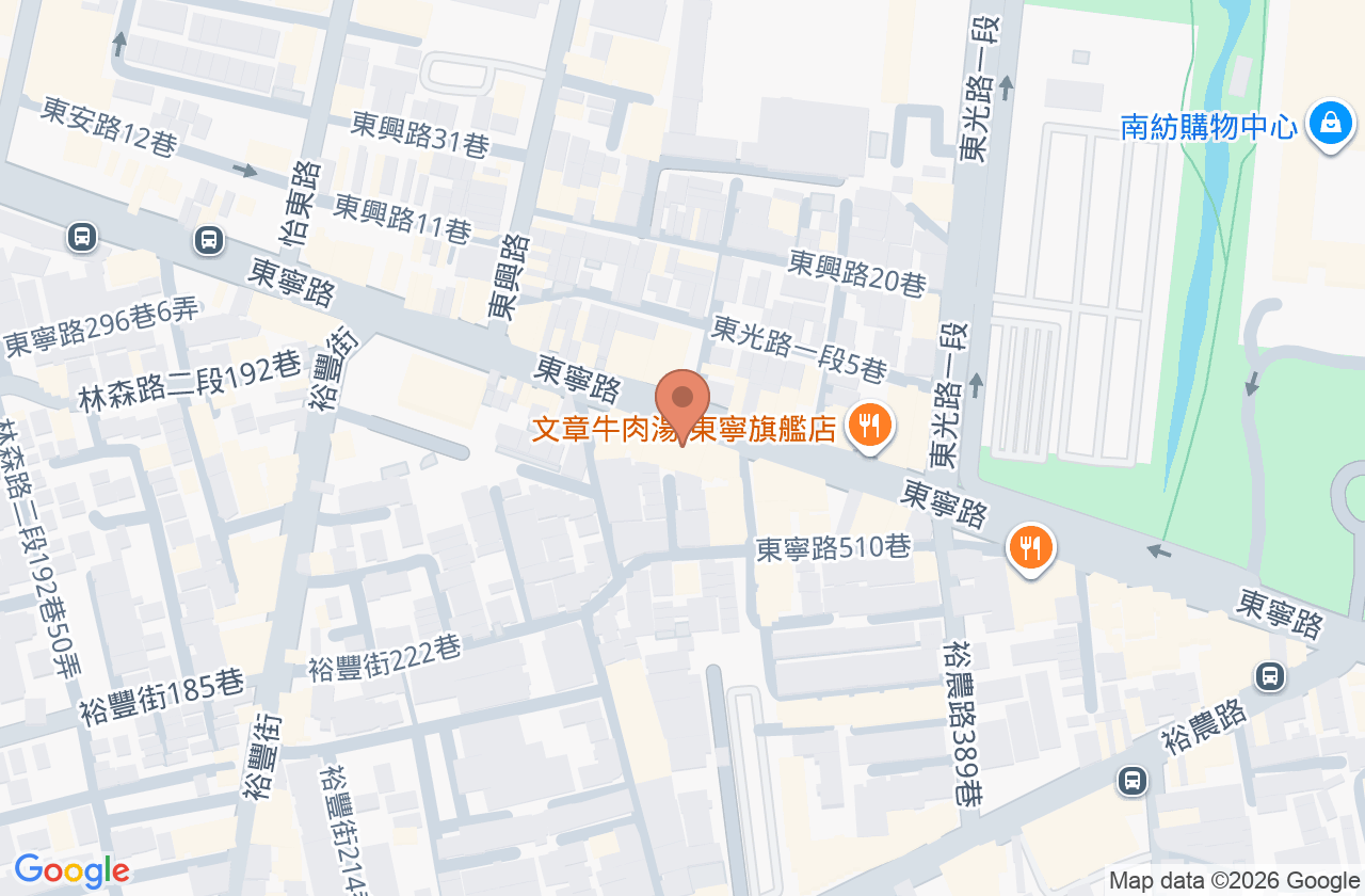 成杏牙醫診所 位置地圖
