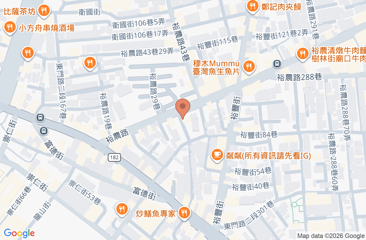 尚品牙醫診所 位置地圖
