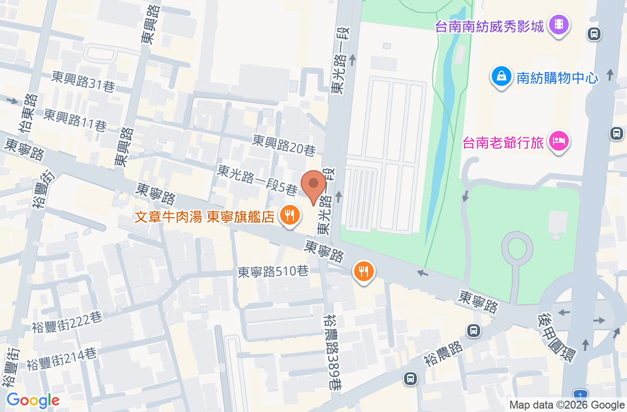 陳永展牙醫診所 位置地圖