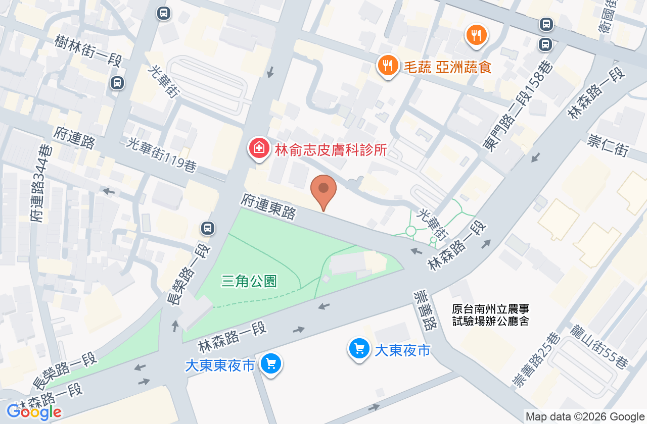 青年牙醫診所 位置地圖