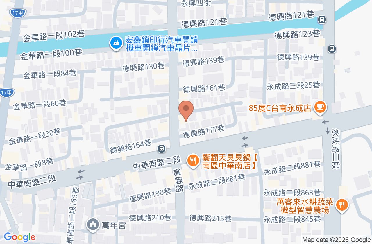 德興牙醫診所 位置地圖