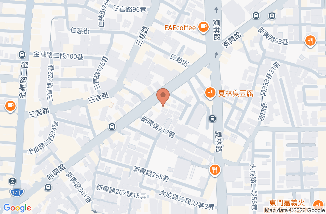 杏品牙醫診所 位置地圖
