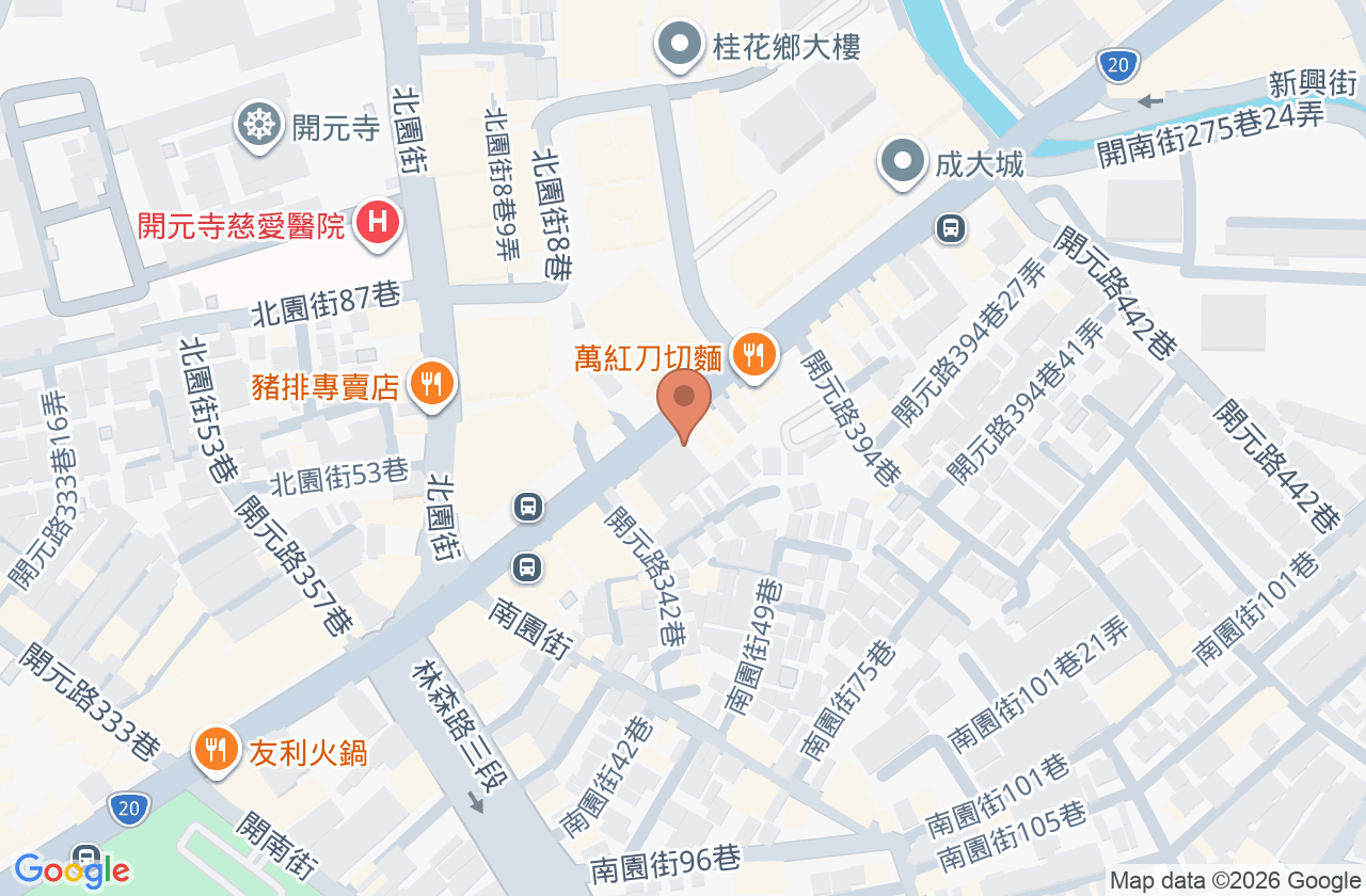開慈牙醫診所 位置地圖