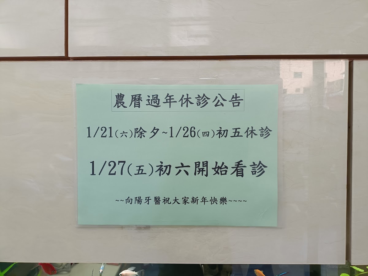 向陽牙醫聯合診所 診所實景照