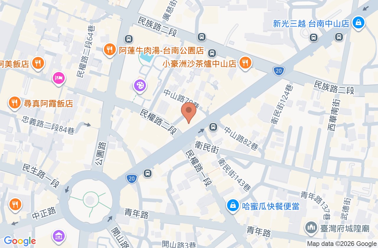 明道牙醫診所 位置地圖