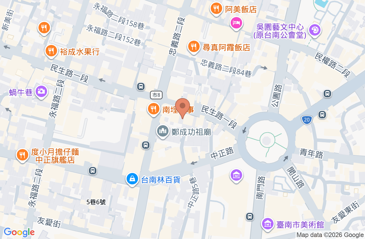 蔡明見牙醫診所 位置地圖