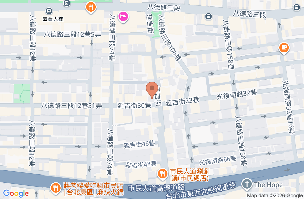 新華南牙醫診所 位置地圖