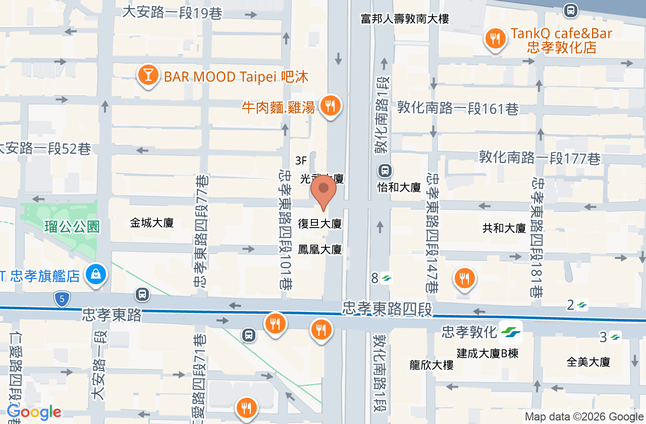 貝麗牙醫診所 位置地圖