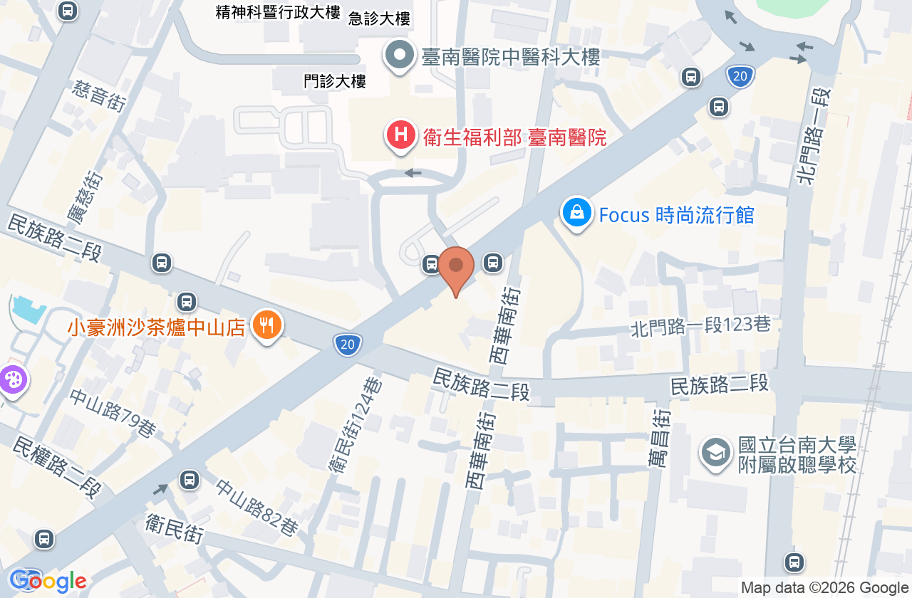 粹德牙醫診所 位置地圖