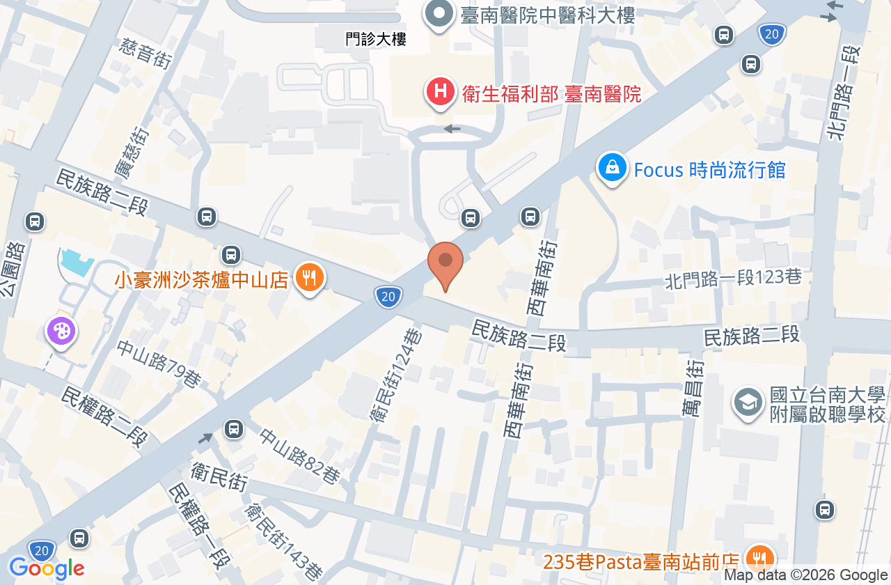 楊光正牙醫診所 位置地圖