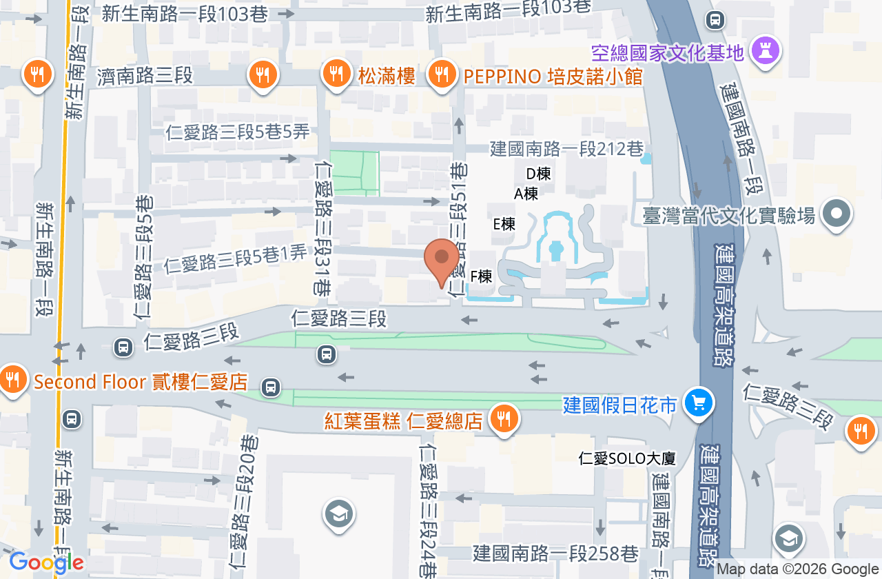 新禾牙醫診所 位置地圖