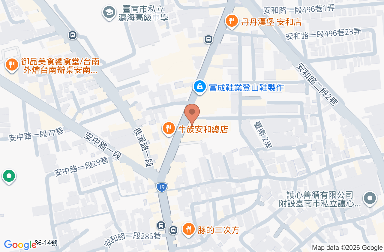 杏仁牙醫診所 位置地圖