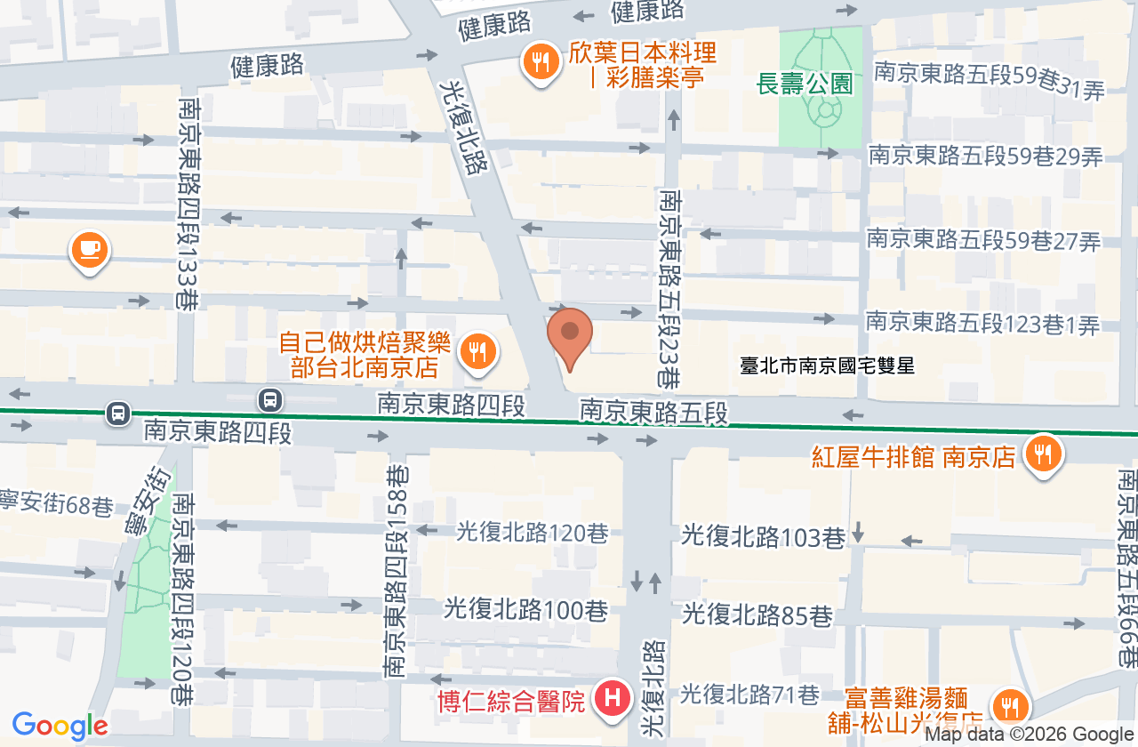 李玉閣牙醫診所 位置地圖