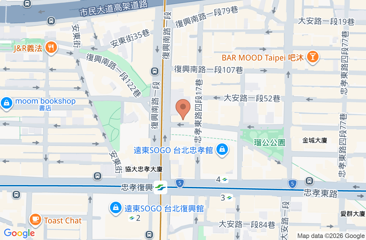 泰樺美學牙醫診所 位置地圖