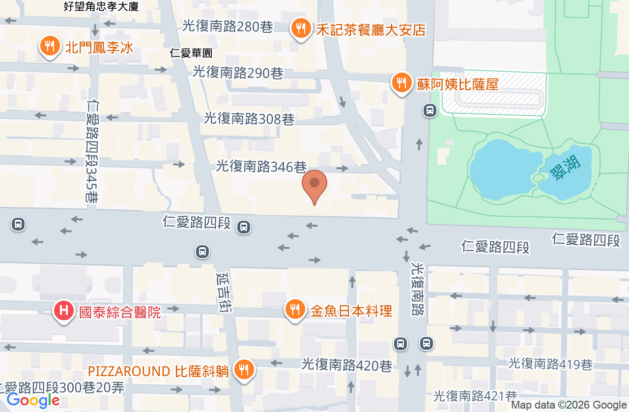 仁愛心悅牙醫診所 位置地圖