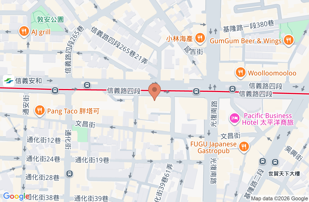 大馨牙醫診所 位置地圖