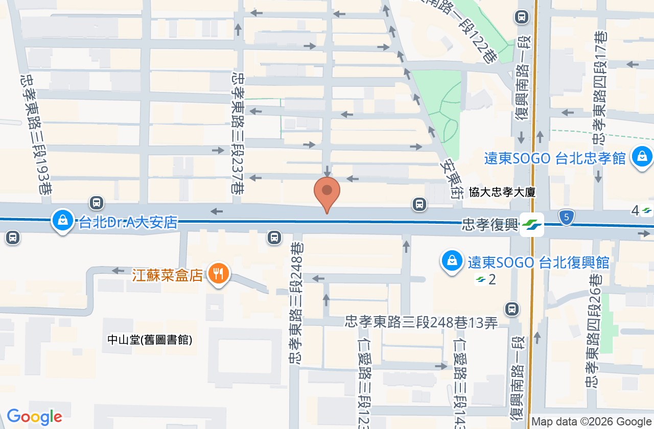 時晴牙醫診所 位置地圖