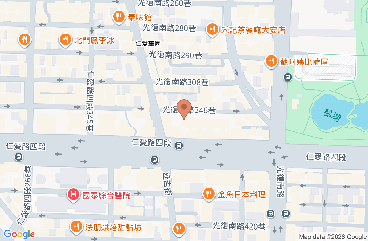 泰仁牙醫診所 位置地圖