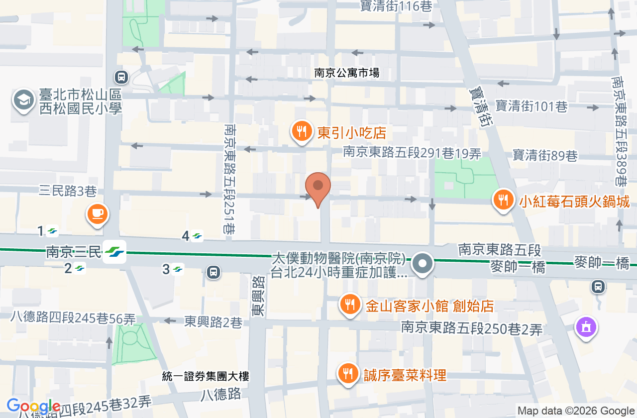 西松牙醫診所 位置地圖