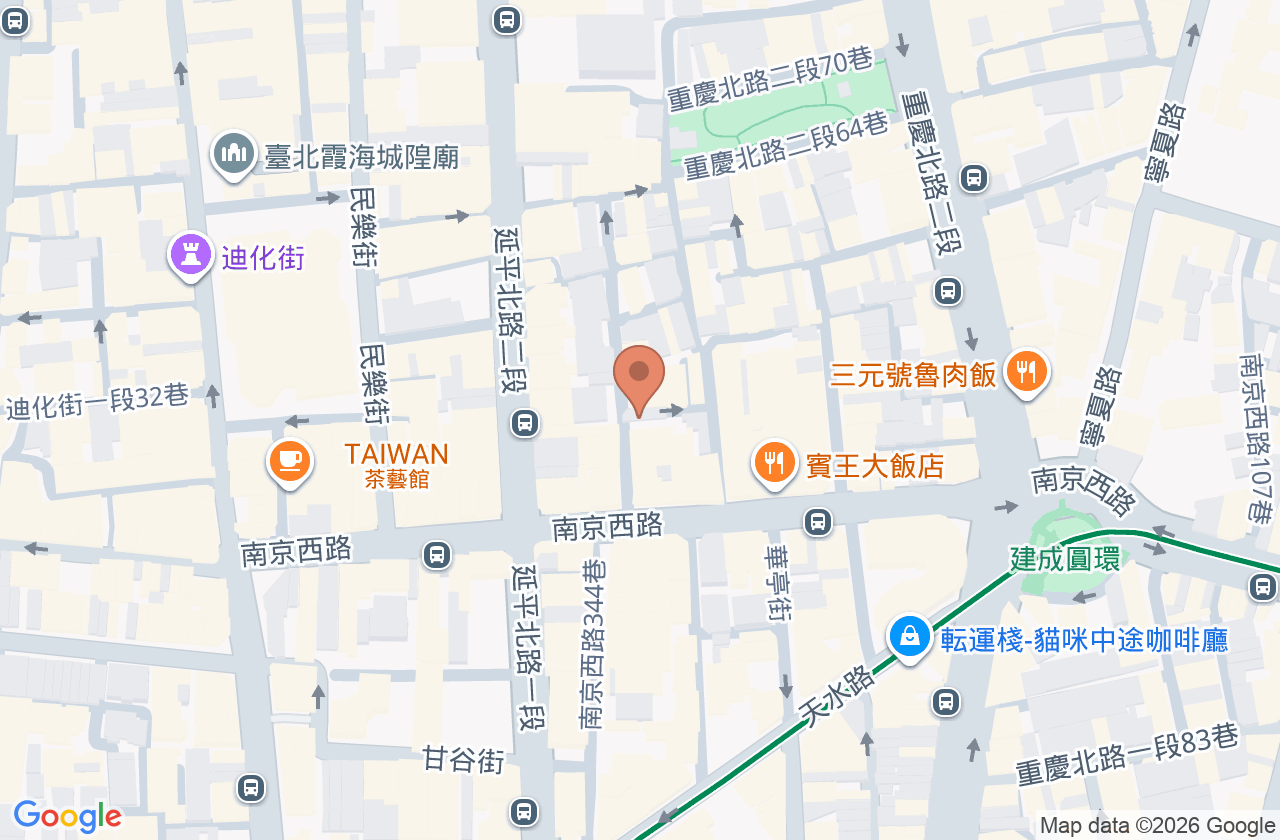 文山堂牙醫診所 位置地圖