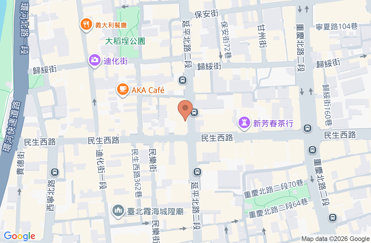 長興牙醫診所 位置地圖