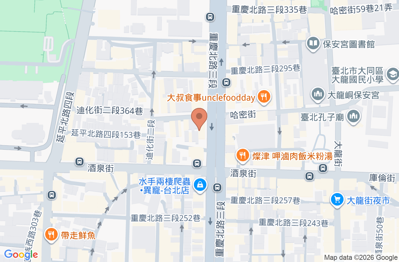 大龍牙醫診所 位置地圖