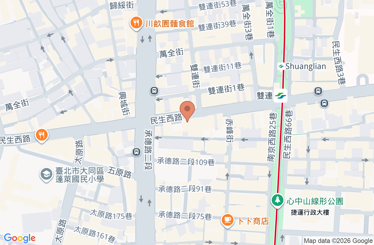 晶悅美學牙醫診所 位置地圖