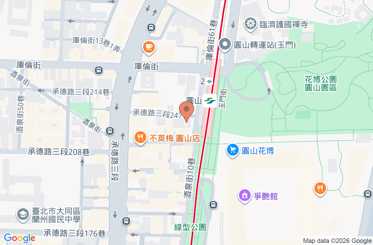 名柏牙醫診所 位置地圖