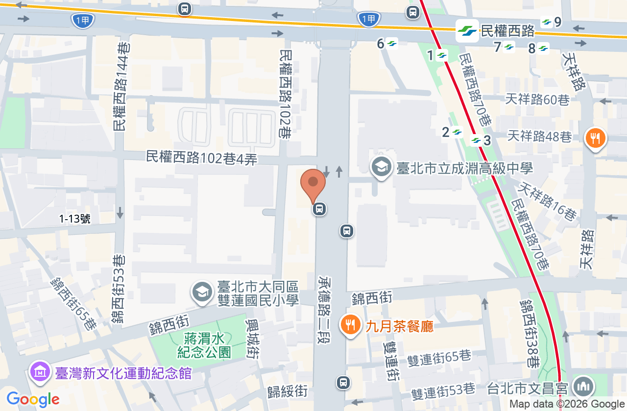 尊榮美學牙醫診所 位置地圖