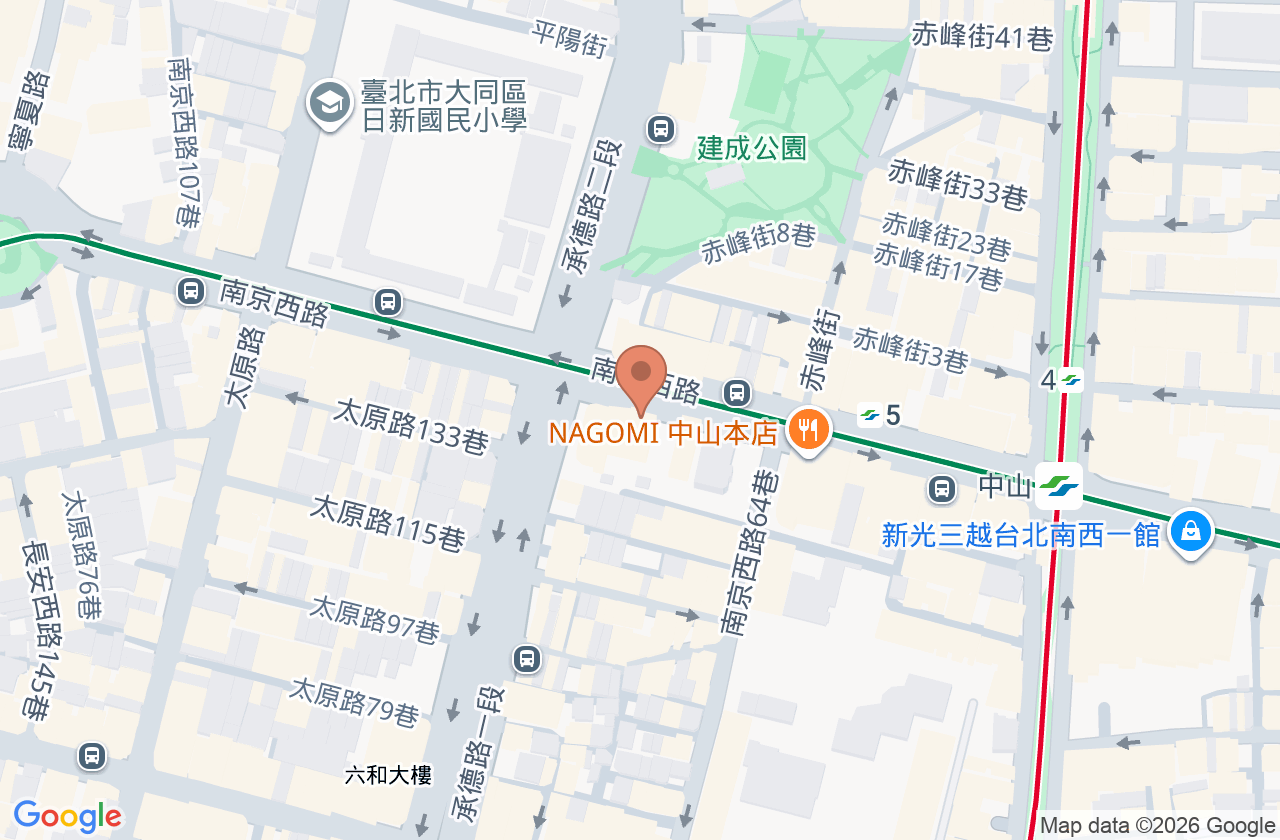 御森美學牙醫診所 位置地圖