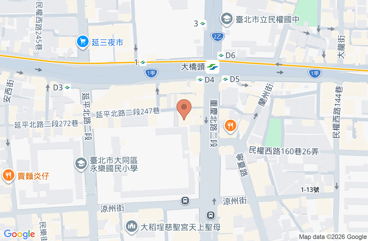 橋思牙醫診所 位置地圖