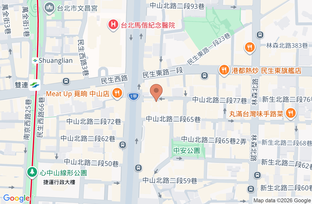 承正牙醫診所 位置地圖